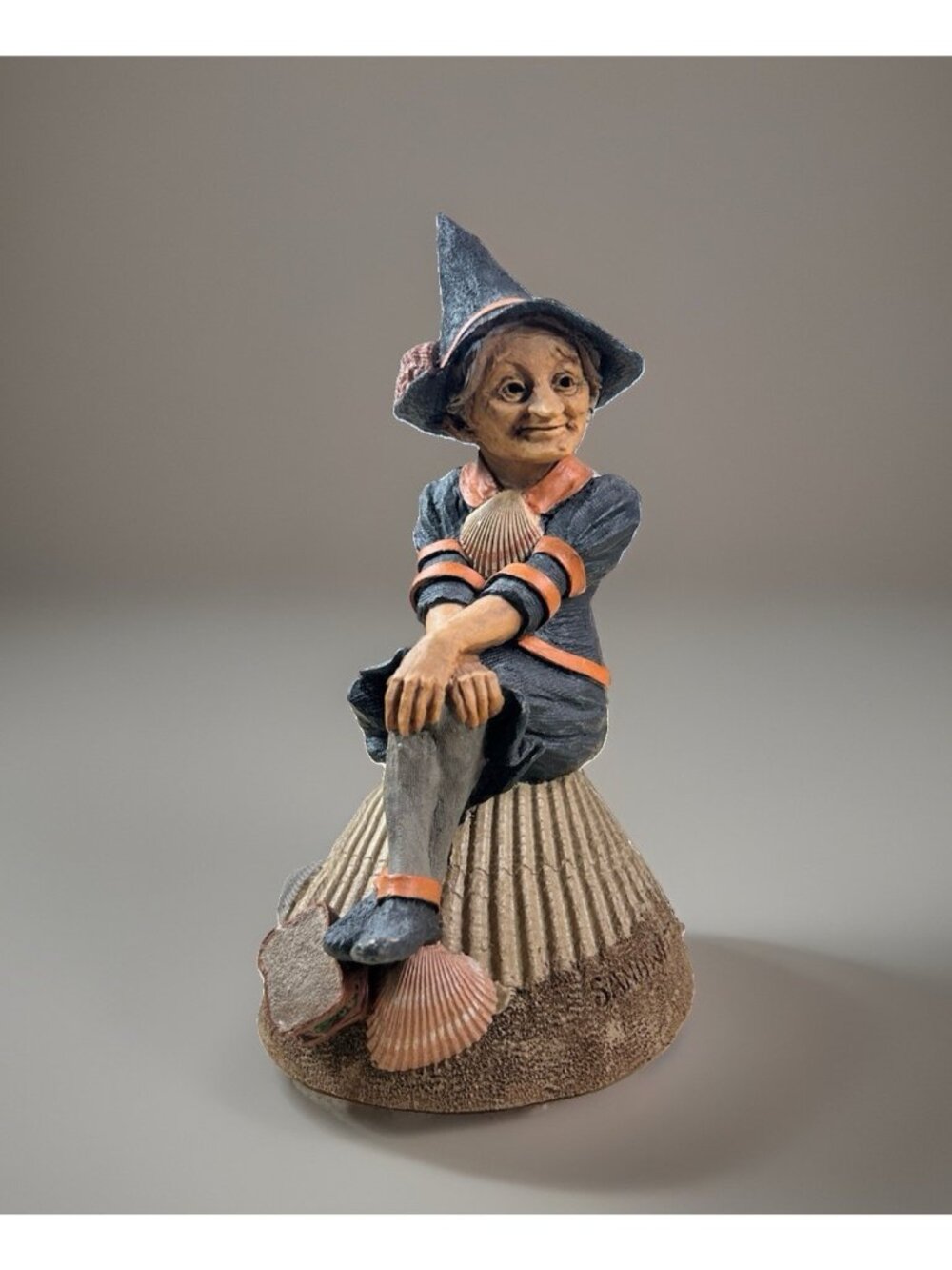 Vintage TOM CLARK Gnome SANDWITCH 6.5” Figure Collectible CAIRN Studio Signed 79
